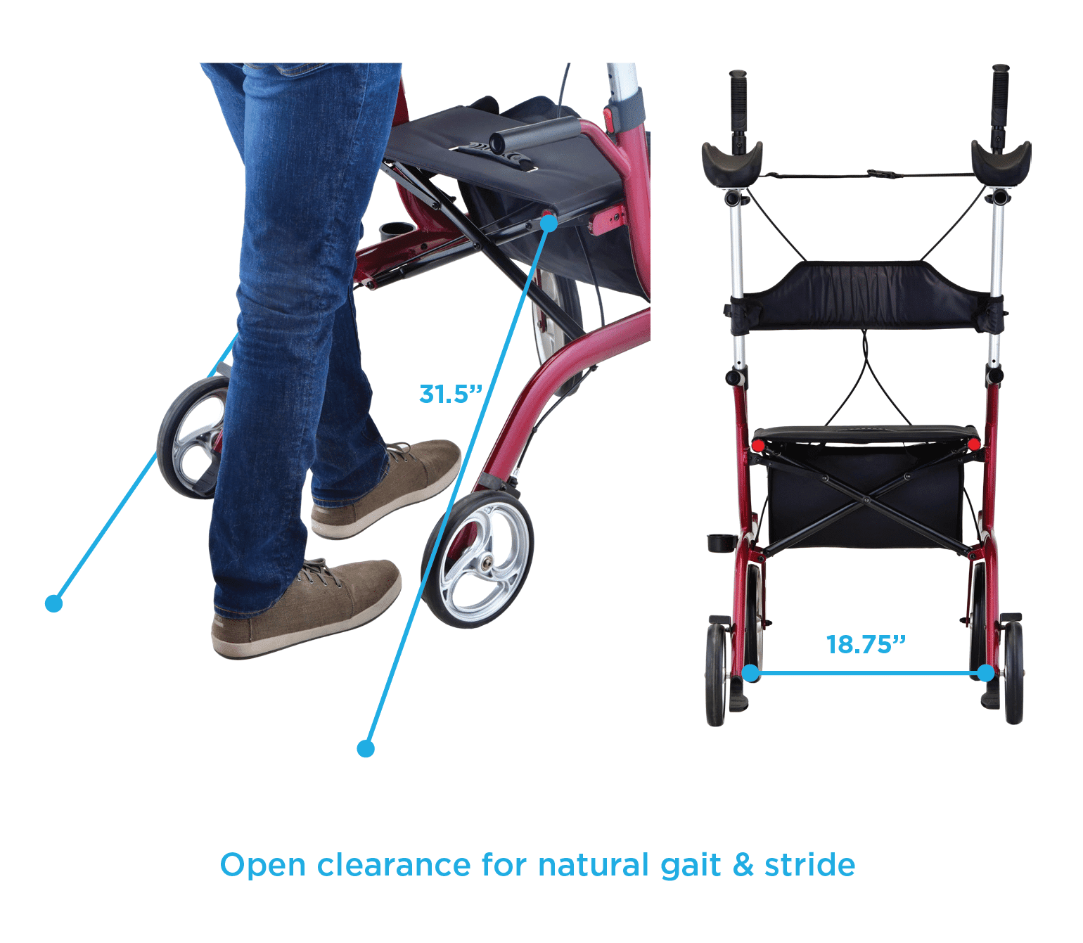 Phoenix Rise Up Walker Clearance