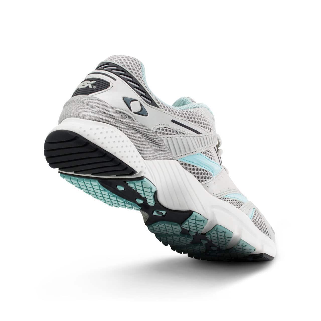 Apex Women's Boss Runner X-Last Silver/Sea Blue Side View