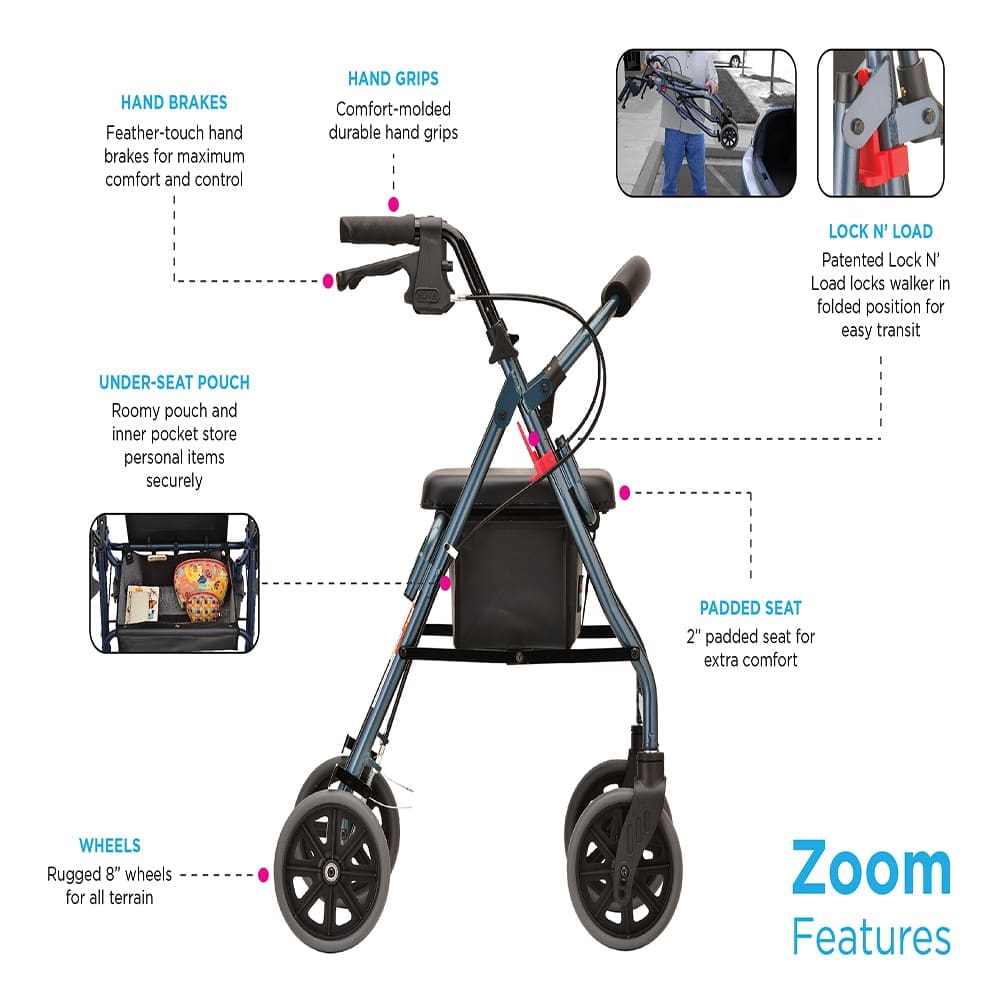 Zoom 24 Rollator - Image 5