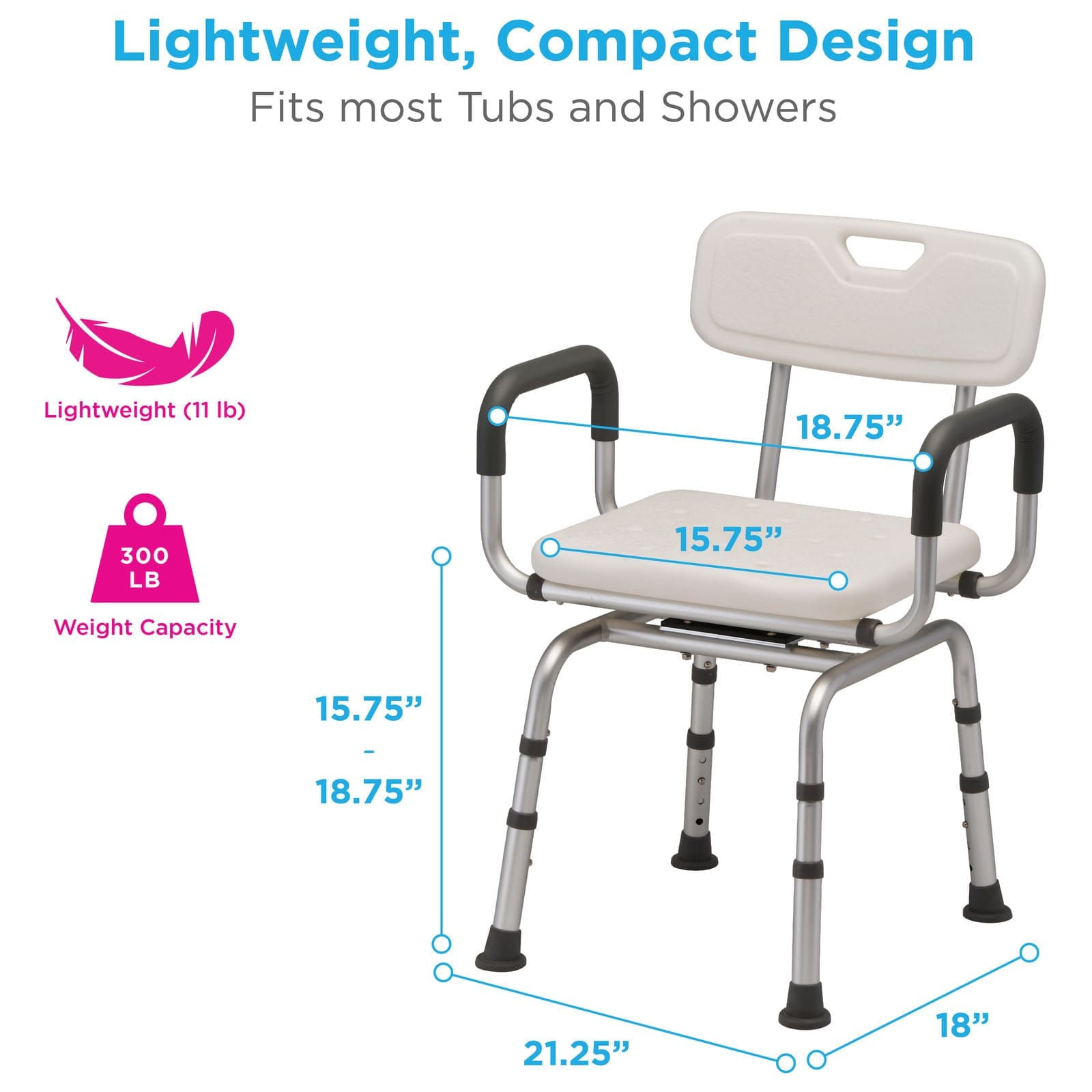NOVA Swivel Bath Seat