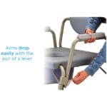 DROPARM COMMODE 3