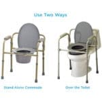 FOLDING COMMODE 2
