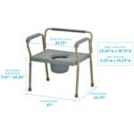 HEAVY DUTY COMMODE 1