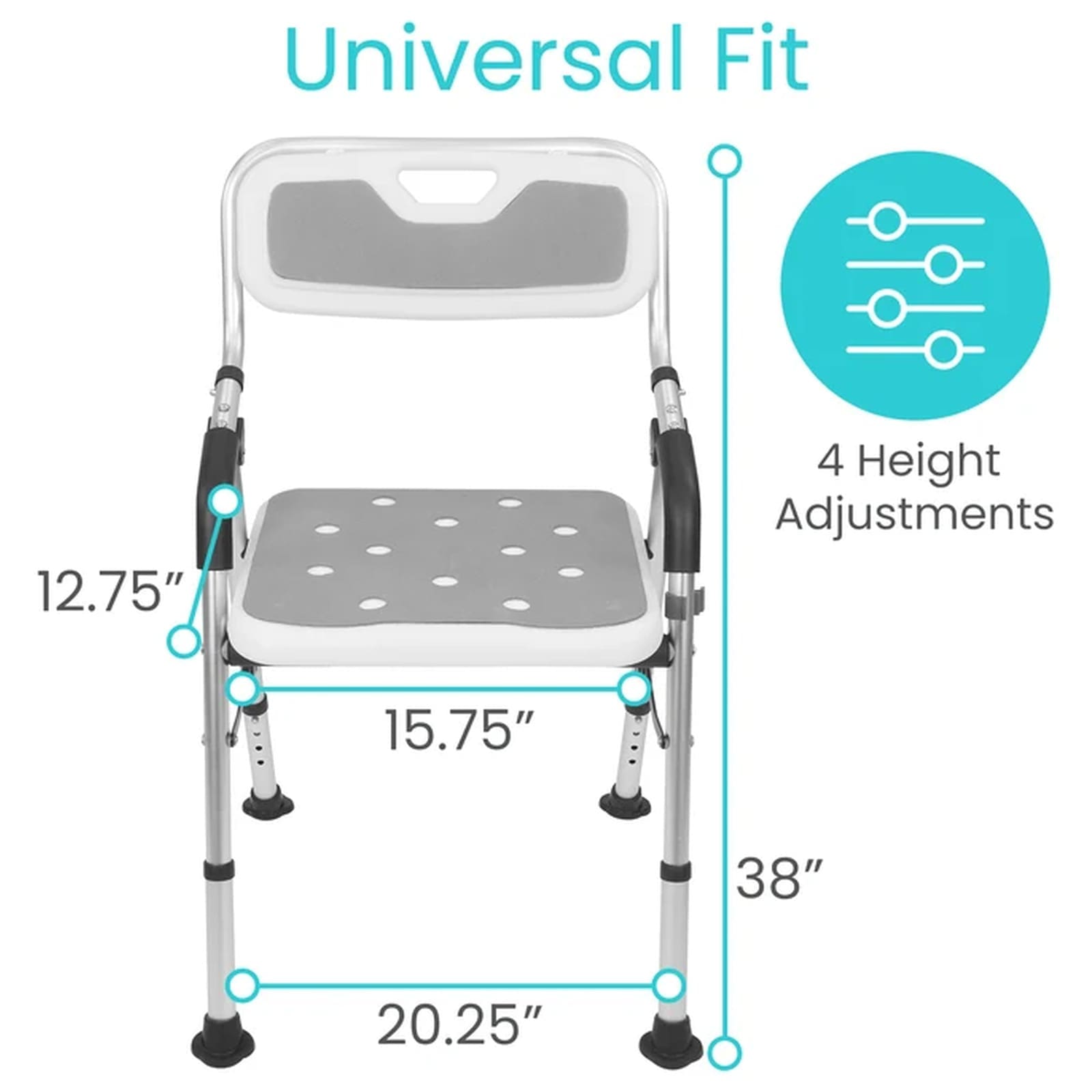 Vive Folding Shower Chair