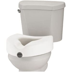 Raised Toilet Seat 5" Locking
