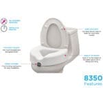 TOILET RISER 5INCH 3