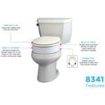TOILET RISER ELONGATED 2